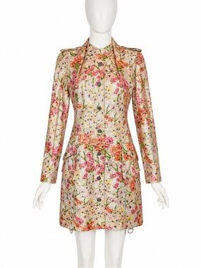 Vintage Christian Dior 2005 Silk Trench Coat by John Galliano – Size 42